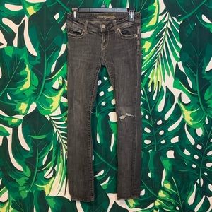 American Eagle Outfitters Skinny 77 Gray Jeans